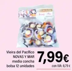 Cash Ifa Vieira del Pacifico novas y mar media concha oferta