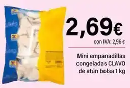 Cash Ifa Clavo mini empanadillas congeladas de atún oferta