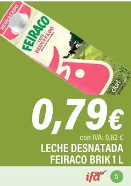 Cash Ifa Feiraco leche desnatada oferta