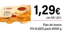 Cash Ifa Ifa eliges flan de huevo oferta