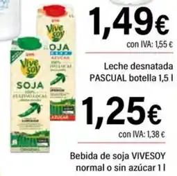 Cash Ifa Vivesoy bebida de soja oferta