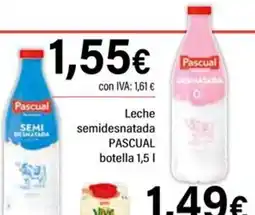 Cash Ifa Pascual leche semidesnatada oferta