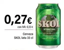Cash Ifa Skol cerveza oferta