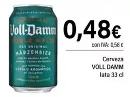 Cash Ifa Voll-Damm cerveza oferta