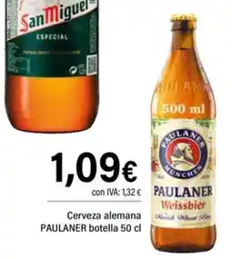 Cash Ifa Paulaner cerveza alemana oferta