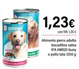 Cash Ifa ifa amigo bocaditos salsa buey o pollo oferta