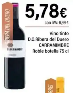 Cash Ifa Carramimbre vino tinto oferta