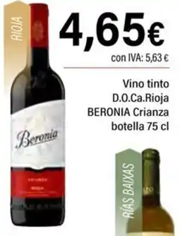 Cash Ifa Beronia Crianza oferta