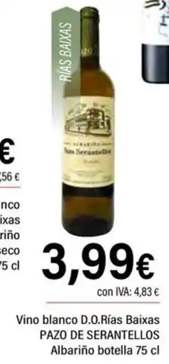 Cash Ifa Pazo de Serantellos Albariño oferta
