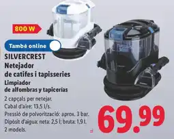Lidl Silvercrest netejador de catifes i tapisseries oferta
