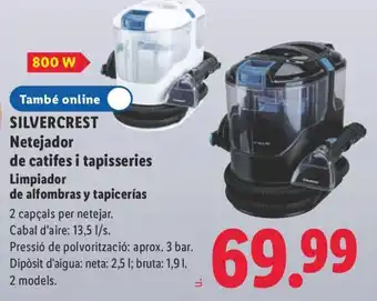Silvercrest netejador de catifes i tapisseries