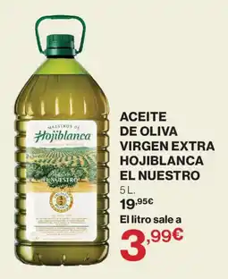 Supercor Hojiblanca aceite de oliva virgen extra el nuestro oferta