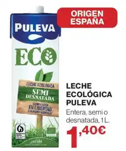 Supercor Puleva leche ecológica oferta