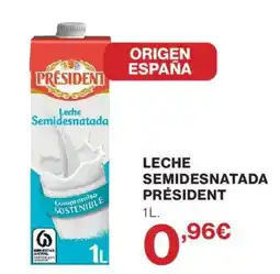 Supercor Leche Semidesnatada Président oferta