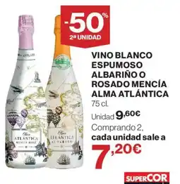 Supercor Alma Atlántica vino blanco espumoso albariño o rosado mencía oferta