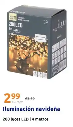 Action Iluminación navideña oferta