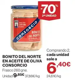 Supercor Consorcio bonito del norte en aceite de oliva oferta
