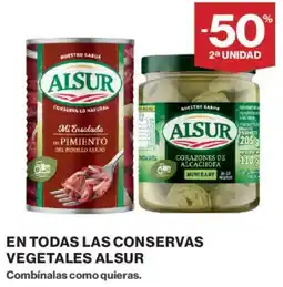 Supercor Alsur conservas vegetales oferta