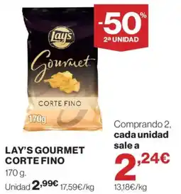 Supercor Lay's gourmet corte fino oferta