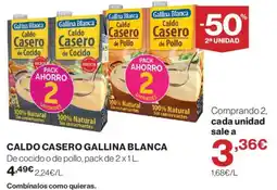 Supercor Caldo casero gallina blanca oferta