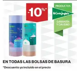 Supercor El Corte Inglés bolsas de basura oferta