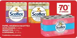 Supercor Scottex papel higiénico oferta