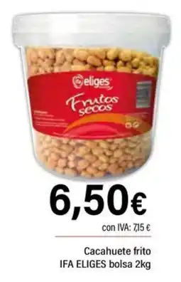 Cash Ifa Ifa eliges cacahuete frito oferta