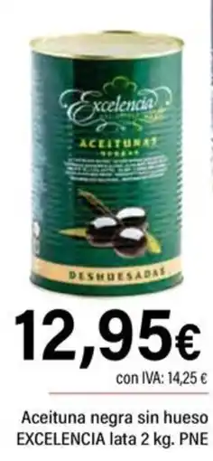 Cash Ifa Excelescia aceituna negra sin hueso deshuesadas oferta