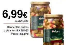 Cash Ifa eliges banderillas dulces o picantes oferta