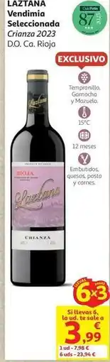 Alcampo Tempranillo - seleccionada crianza 2023 oferta