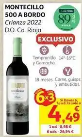 Alcampo Montecillo - 500 a bordo oferta