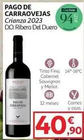 Alcampo Pago de carrovejas - carraovejas oferta