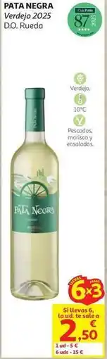 Alcampo Rueda - pata negra oferta