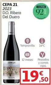 Alcampo Ribera - cepa 21 2023 oferta