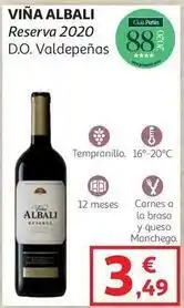 Alcampo Viña albali oferta