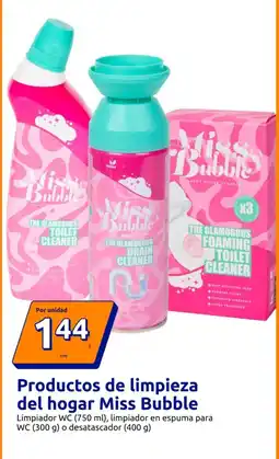Action Miss Bubble productos de limpieza del hogar oferta
