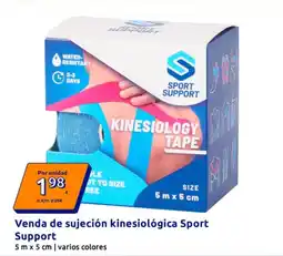 Action Sport Support venda de sujeción kinesiológica oferta