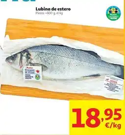 Alcampo Alcampo - lubina de estero oferta