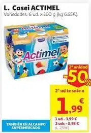 Alcampo Actimel - l.casei oferta