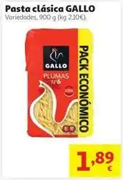 Alcampo Gallo - pasta clasica oferta