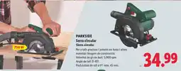 Lidl Parkside Serra circular Sierra circular oferta