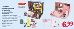 Lidl Crelando joc de manualitats en miniatura oferta