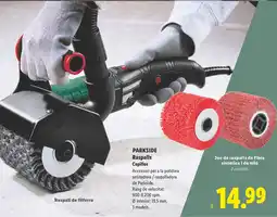 Lidl Parkside raspalls cepillos oferta