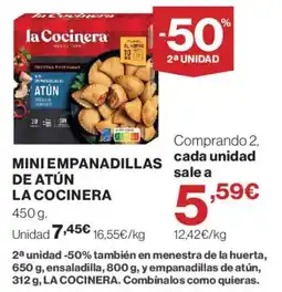 Supercor la Cocinera mini empanadillas de atún oferta