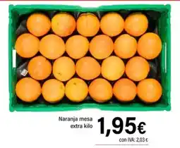 Cash Ifa Naranja mesa extra kilo oferta