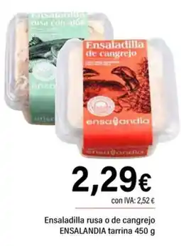 Cash Ifa ensalandia ensaladilla rusa o de cangrejo oferta