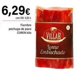 Cash Ifa Villar lomo embuchado oferta