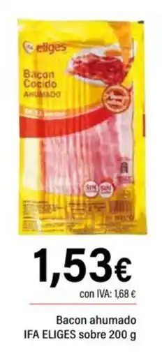 Cash Ifa Ifa eliges bacon ahumado oferta
