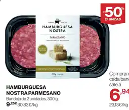Supercor Hamburguesa nostra parmesano oferta