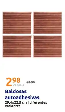 Action Baldosas autoadhesivas oferta